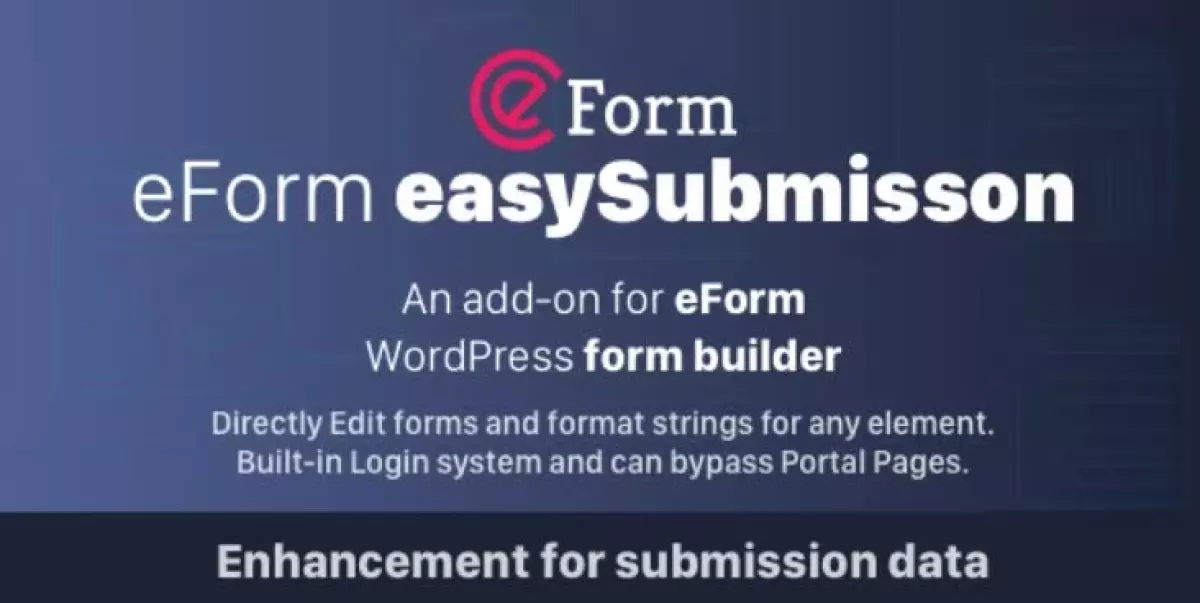 eForm easySubmission - Direct Form Edit & Extended Format String