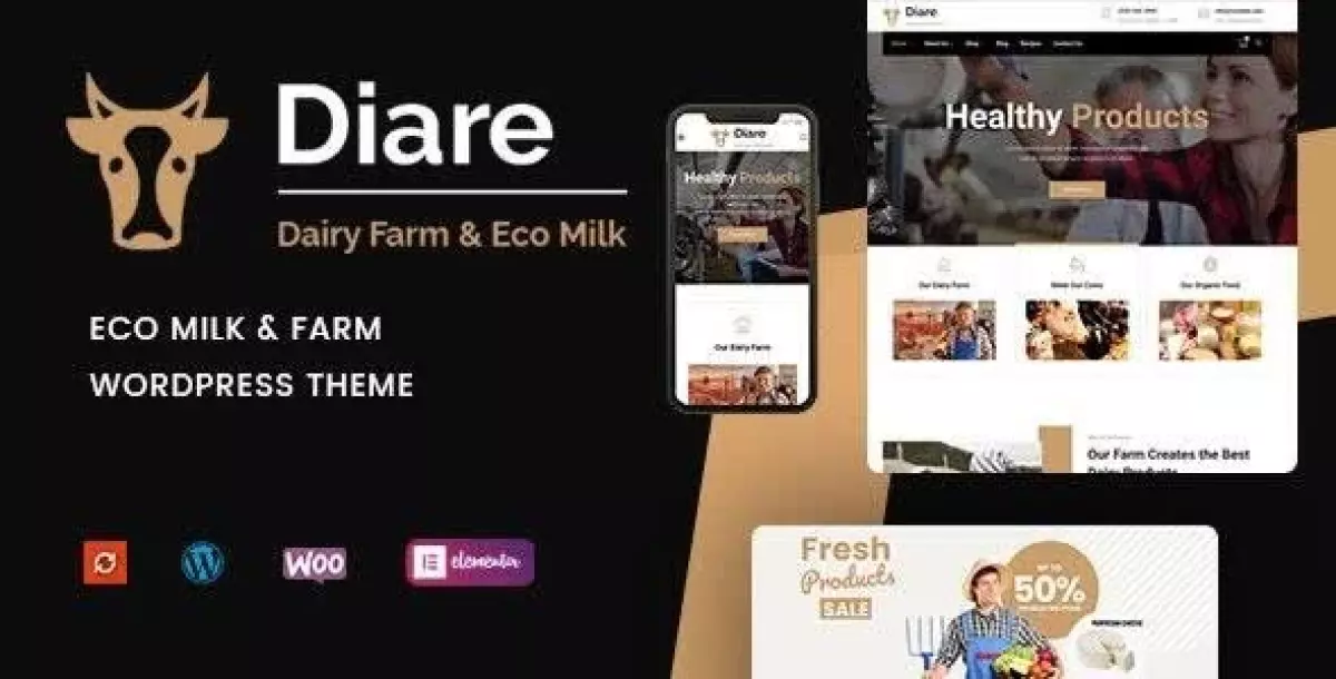 [WISH] Diare - Eco Milk &amp; Diary Farm WordPress