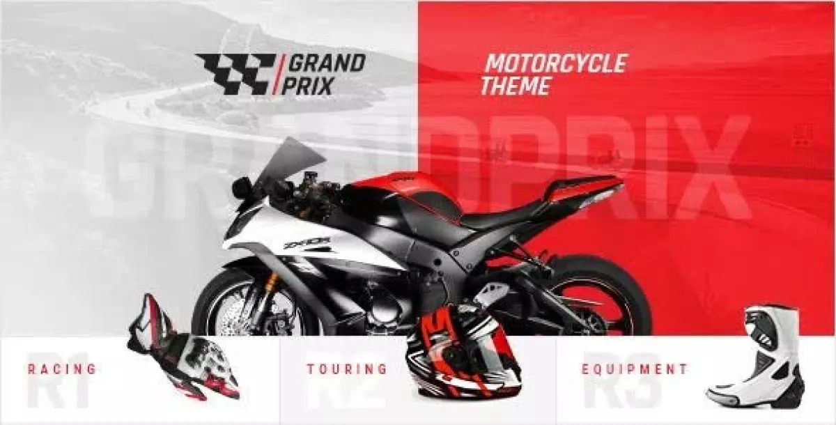 GrandPrix - Motorcycle WordPress Theme 1.4