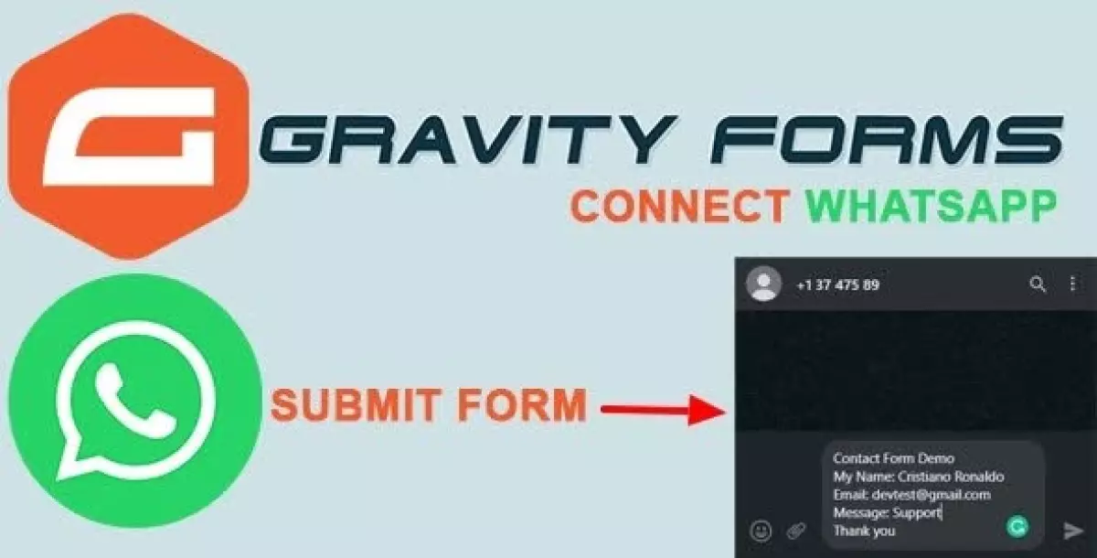 Gravity Forms Connect WhatsApp 1.1