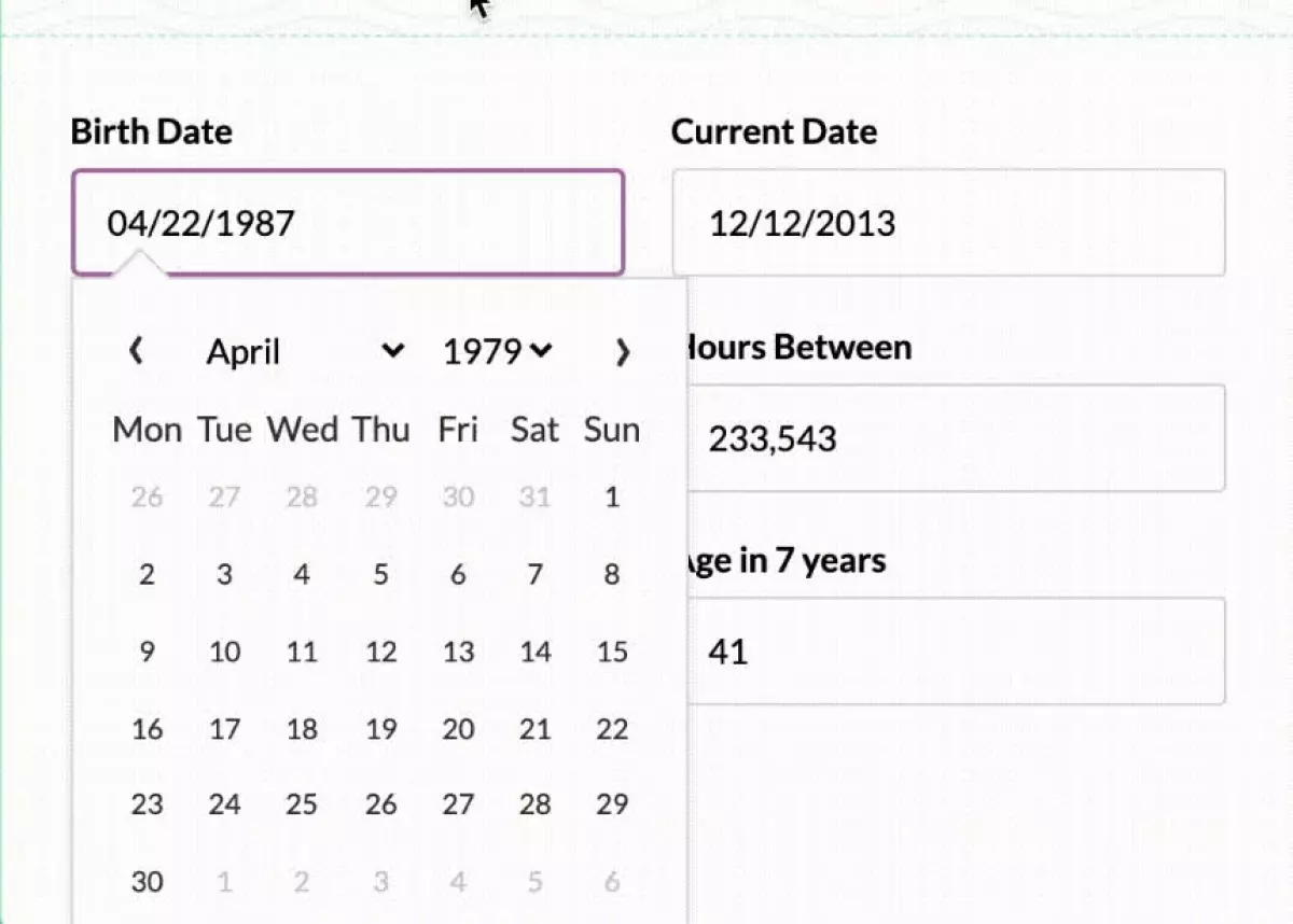 Gravity Forms Date Time Calculator 1.0-beta 4.16