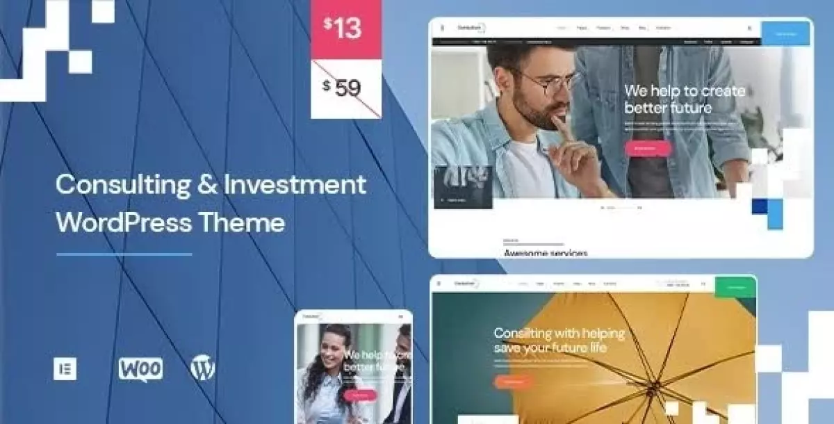 Consultum | Corporate Business & Investments WordPress Theme