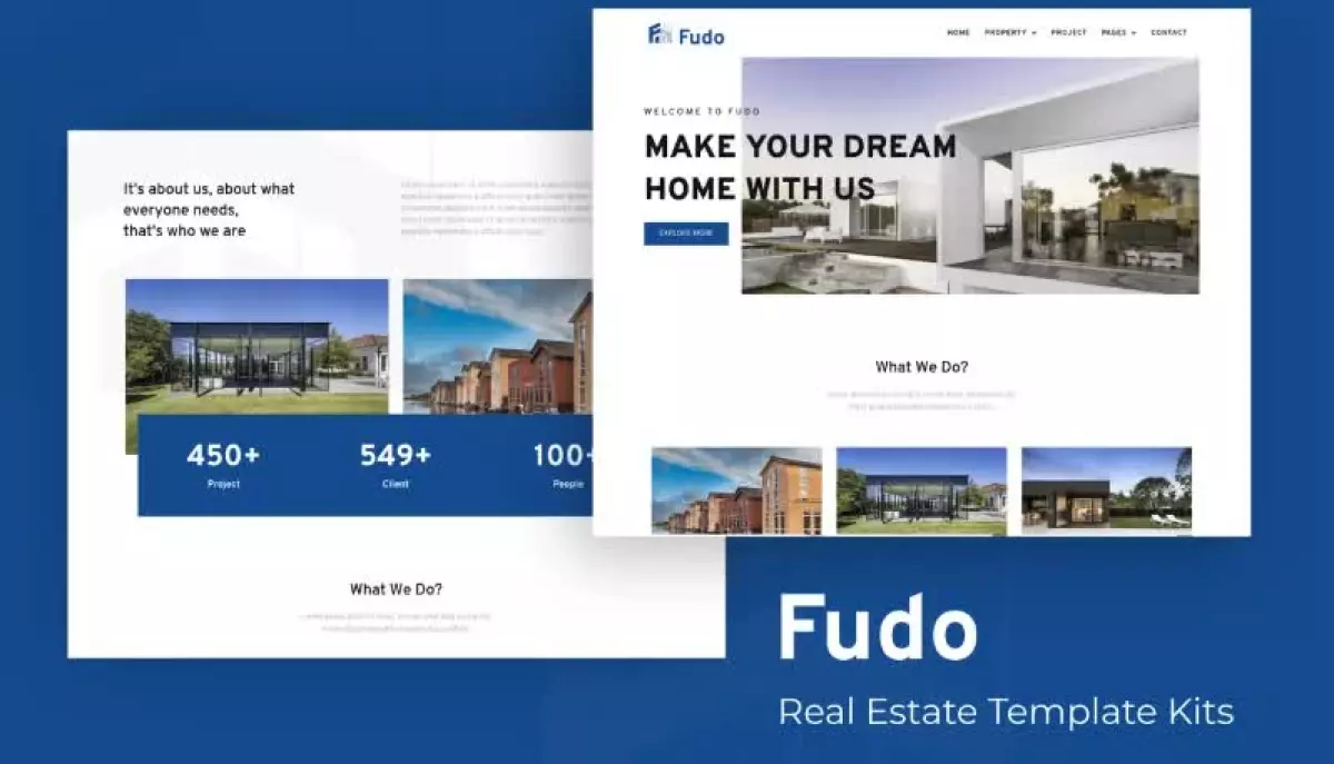 Fudo - Real Estate Elementor Template