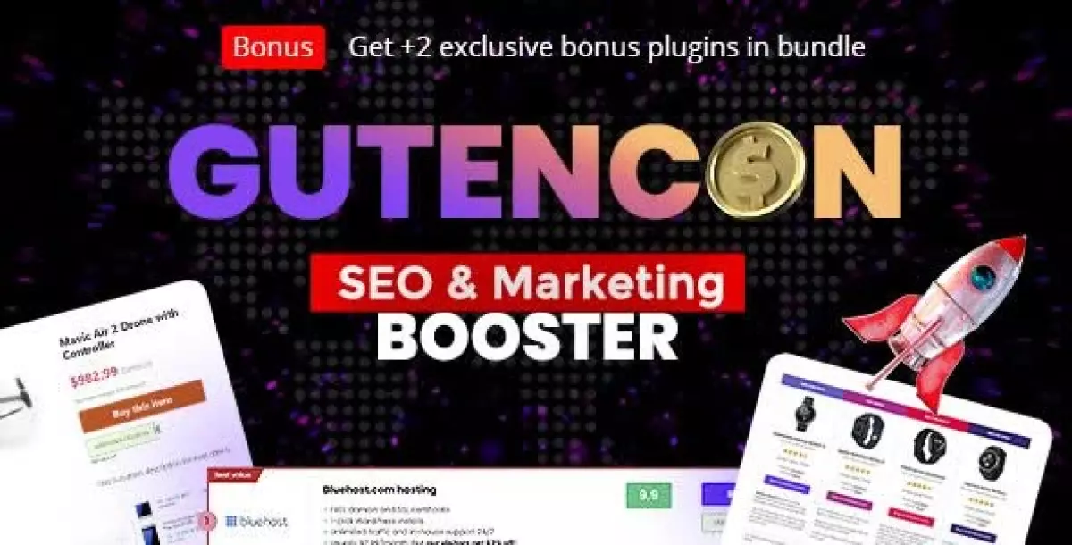 Gutencon - Marketing and SEO Booster, Listing Tables, Review Builder for Gutenberg 5.6