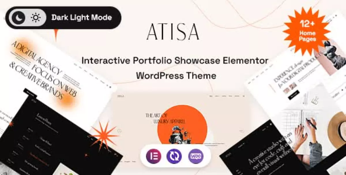 [WISH] Atisa - Interactive Portfolio Showcase WordPress