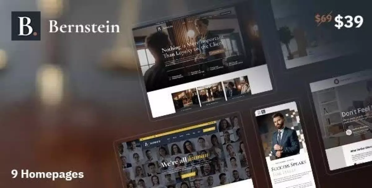 [WISH] Bernstein - WordPress Theme for Lawyer &amp;