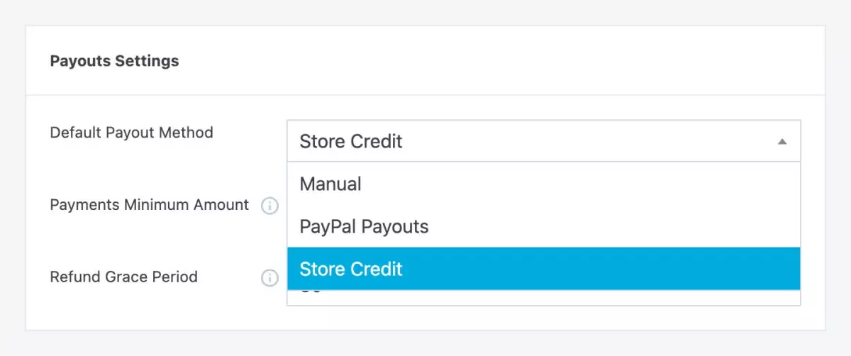 SliceWP  - Store Credit Add-On