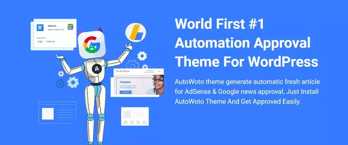 [WISH] AutoWoto - Auto Google News & AdSense Approval WordPress