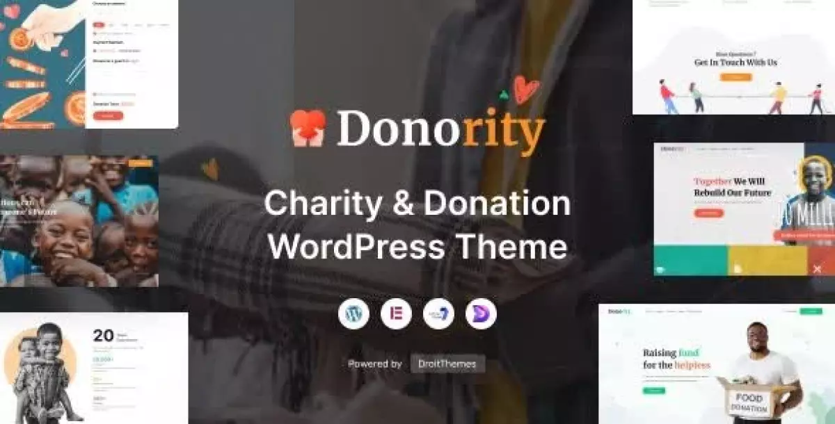 [WISH] Donority - Charity &amp; Donation WordPress