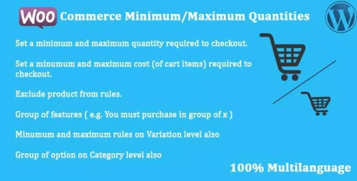 WooCommerce – Minimum/Maximum Quantities