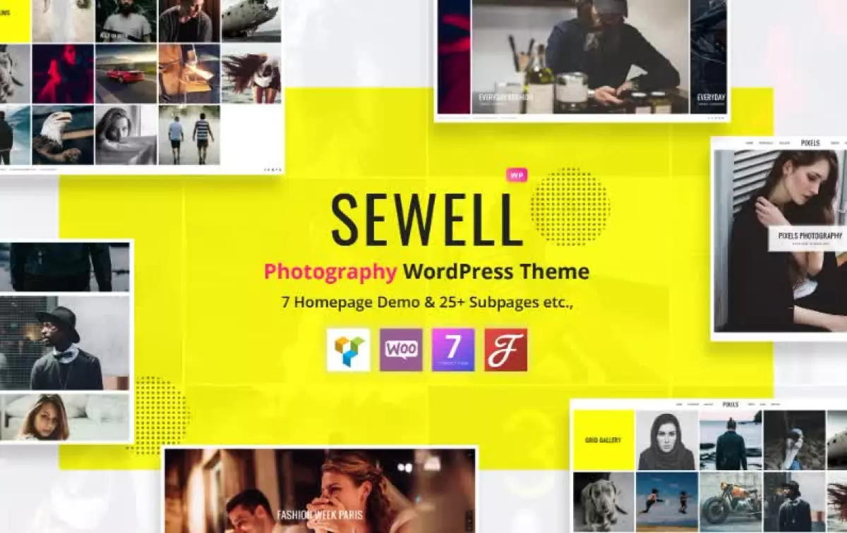 Sewell - Photography WordPress Theme