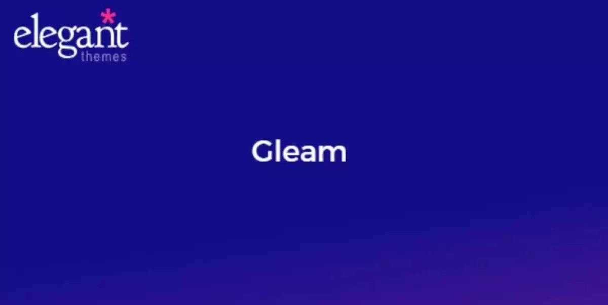 Elegant Themes Gleam