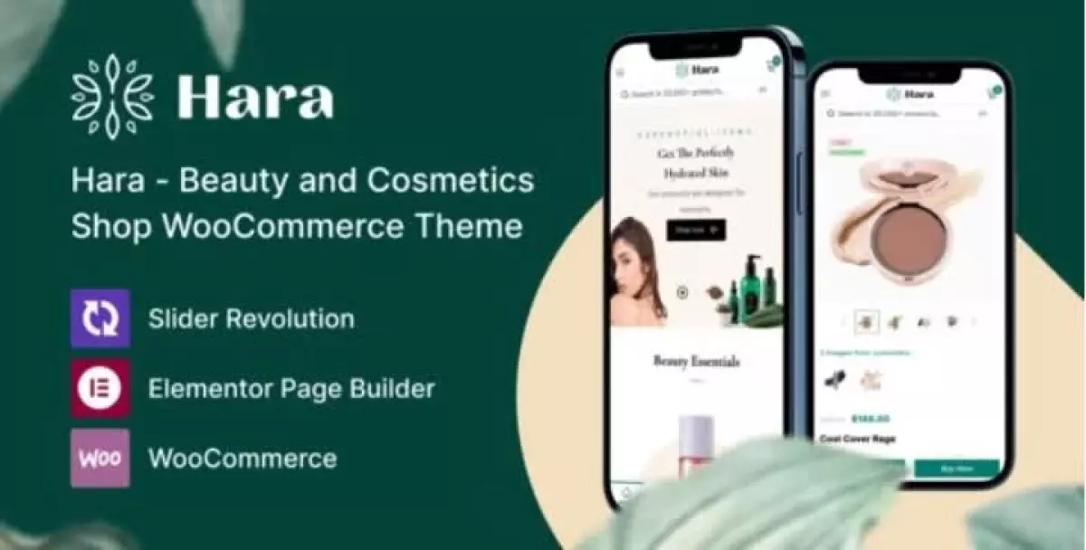 Hara - Beauty and Cosmetics Shop WooCommerce Theme 1.1.9