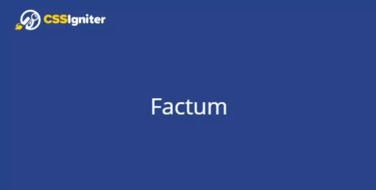 Factum  1.1.0