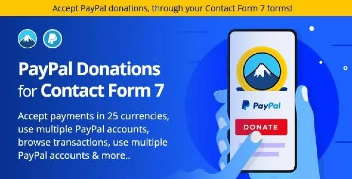 [WISH] PayPal Donation plugin for Contact Form 7 - Accept Charity Payments and Donations through