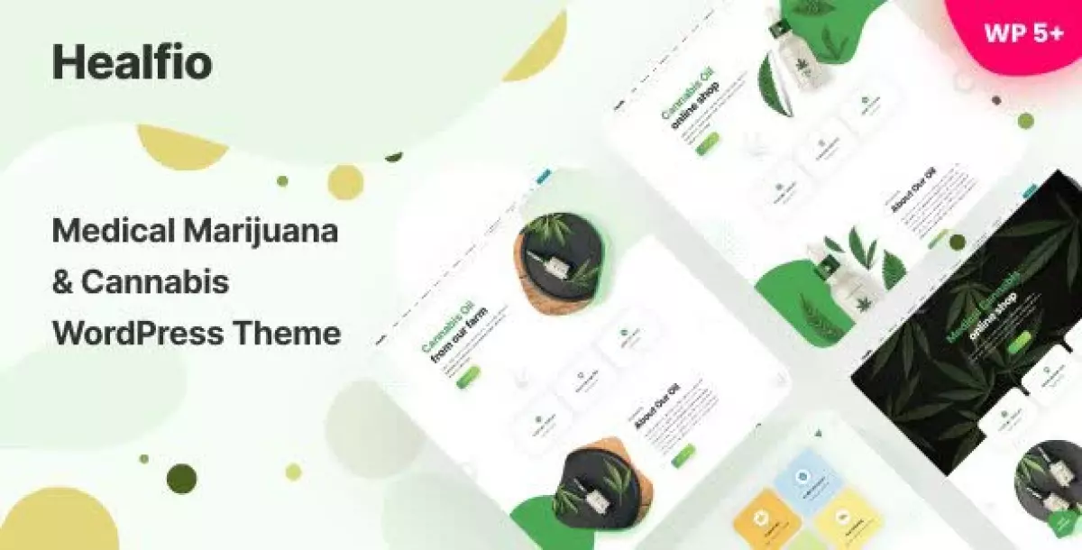 Healfio - Medical Marijuana & Cannabis WordPress Theme