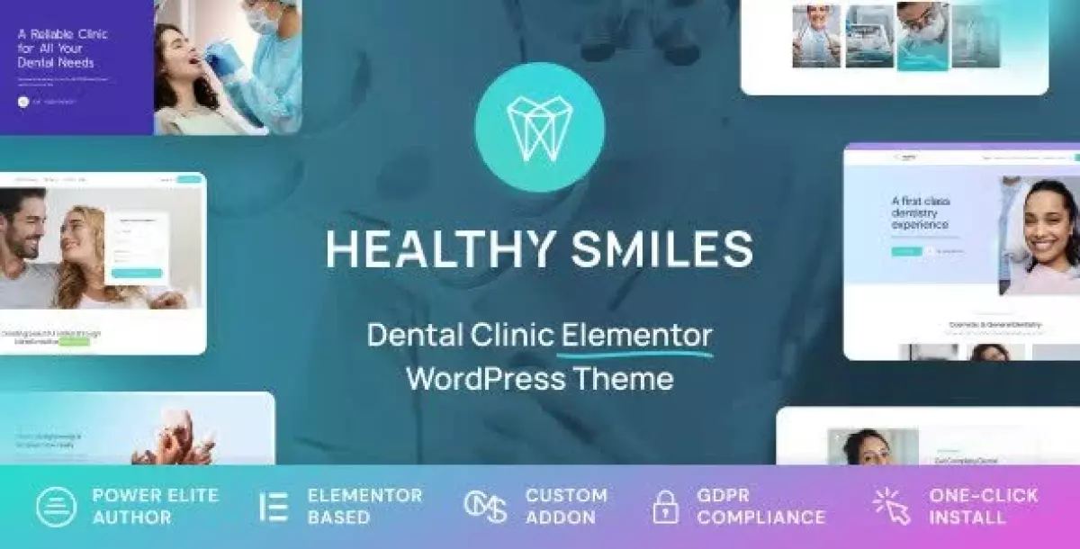 Healthy Smiles - Dental WordPress Theme 1.0.8