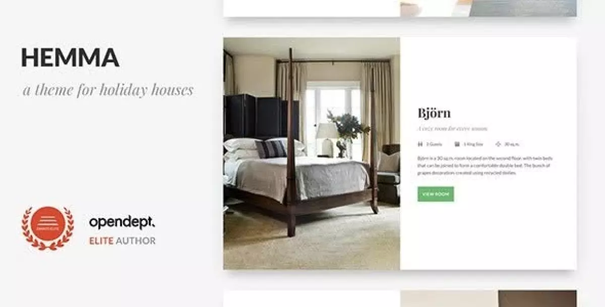 Hemma - B&B and Holiday House WordPress Theme 1.4.15