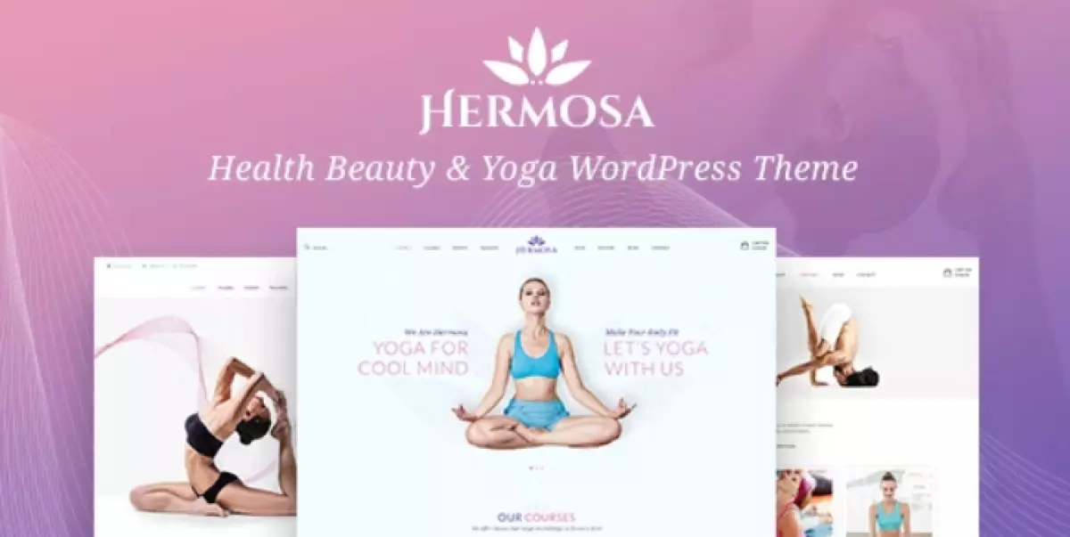 Hermosa - Health Beauty &amp; Yoga WordPress Theme