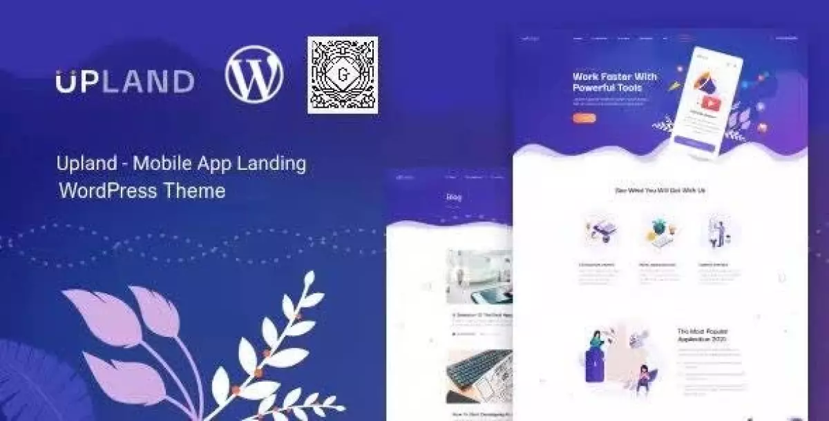 [WISH] Upland - Responsive App Landing