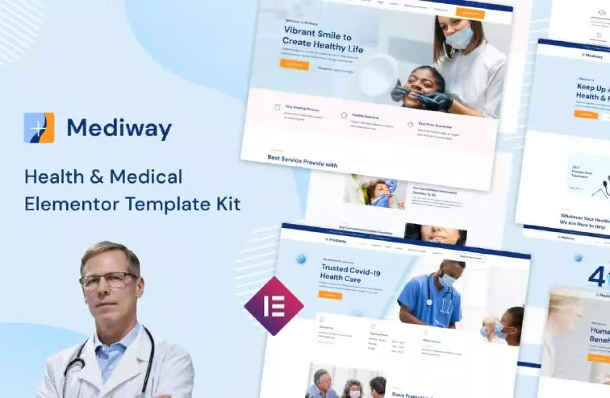 Mediway - Health & Medical Elementor Template