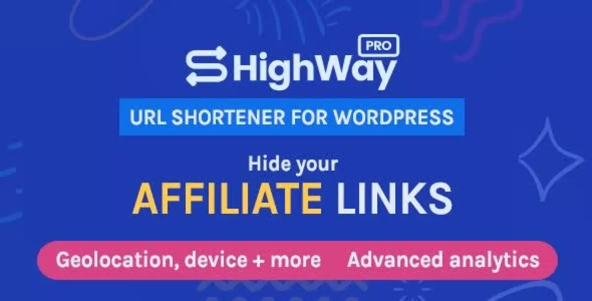 HighWayPro - URL Shortener & Link Cloaker for WordPress  1.5.0