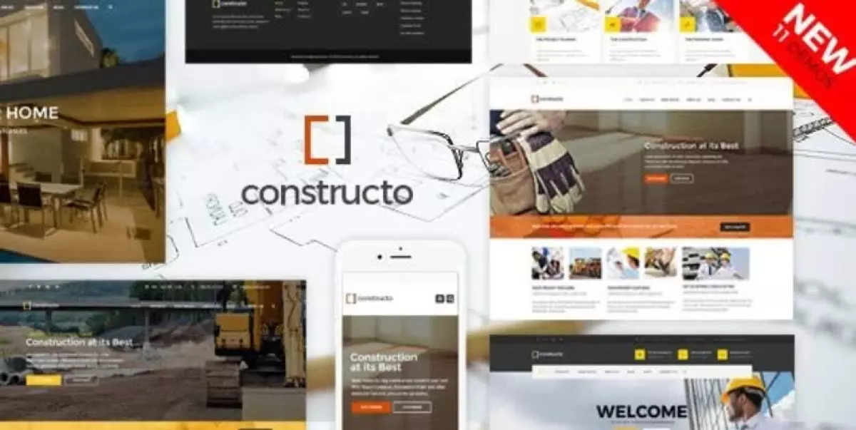 Constructo - Construction WordPress Theme