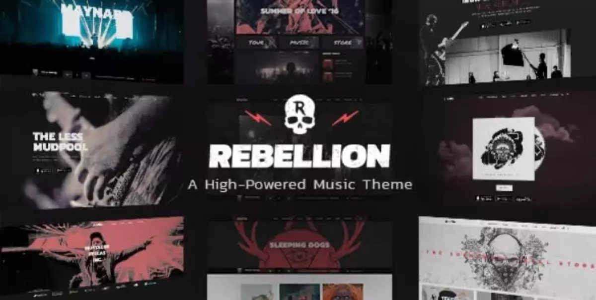 [WISH] Rebellion - Theme for Music Bands & Record