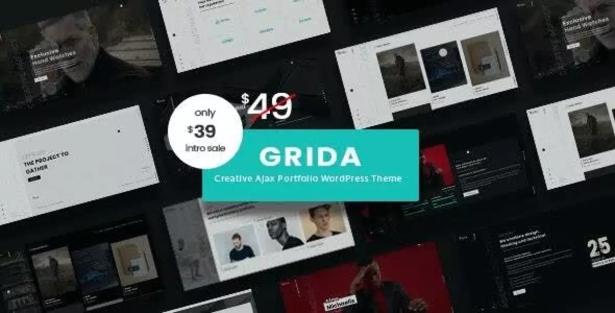 [WISH] Grida - Ajax Portfolio WordPress