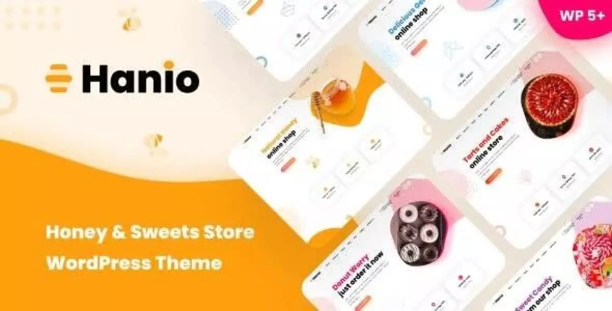 [WISH] Hanio - Honey &amp; Sweets Store WordPress