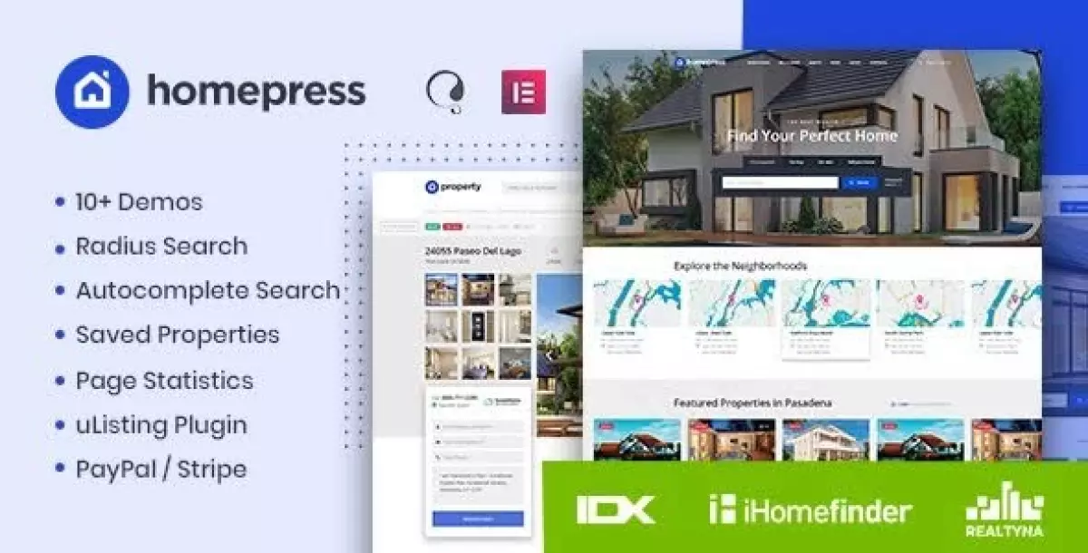 HomePress &#8211; Real Estate WordPress Theme