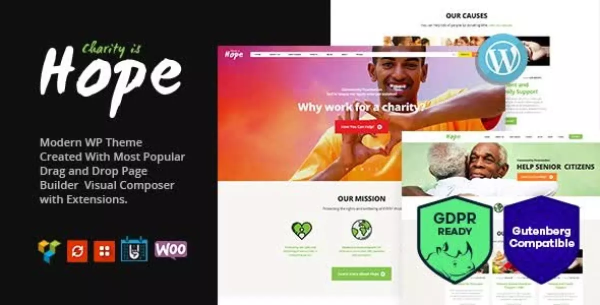 Hope | Non-Profit, Charity & Donations WordPress Theme + RTL 2.2.6