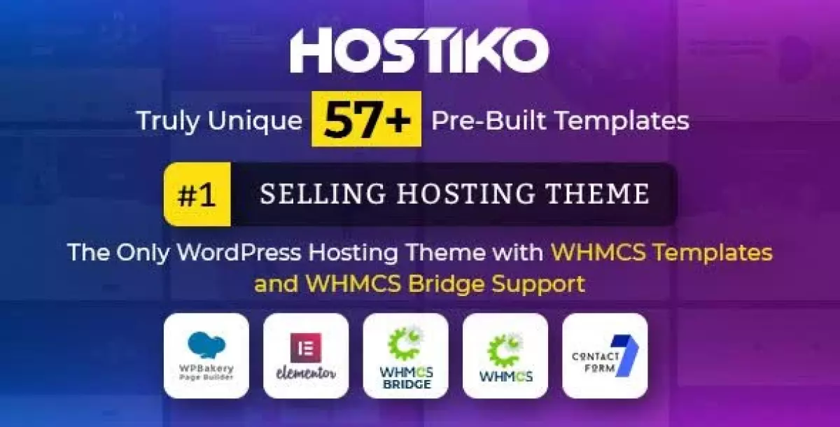 Hostiko WordPress WHMCS Hosting Theme 83.0.0