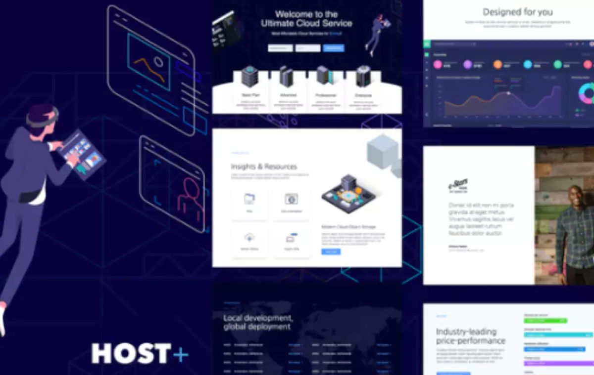 Hostplus – Hosting Services Template Kit