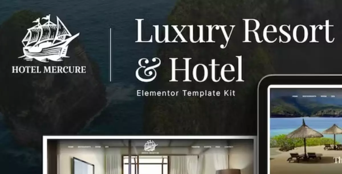 Hotel Mercure – Luxury Resort &amp; Hotel Elementor Template Kit