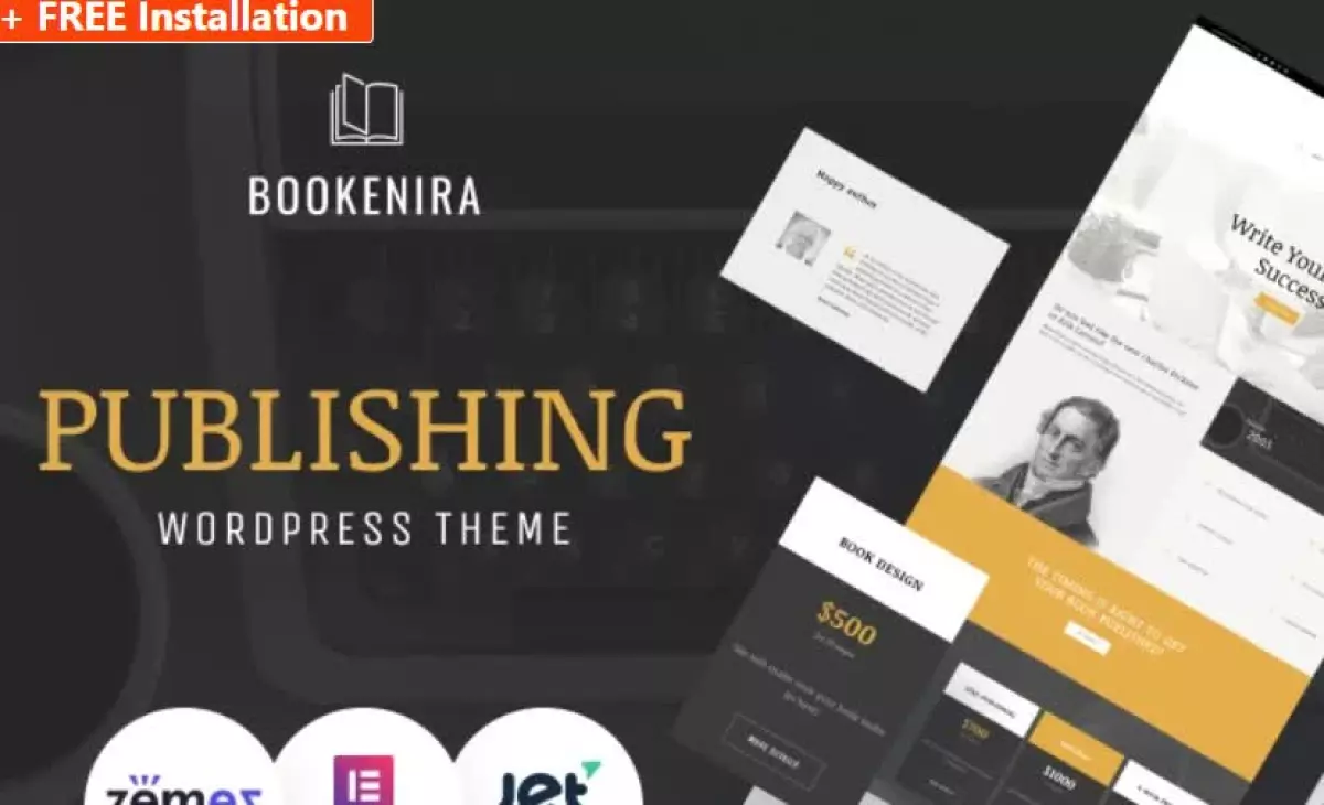 House Press &#8211; Publishing Company WordPress Theme