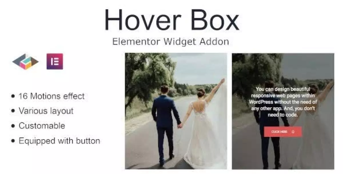 Hover Box Elementor Page Builder Addon 1.0.4