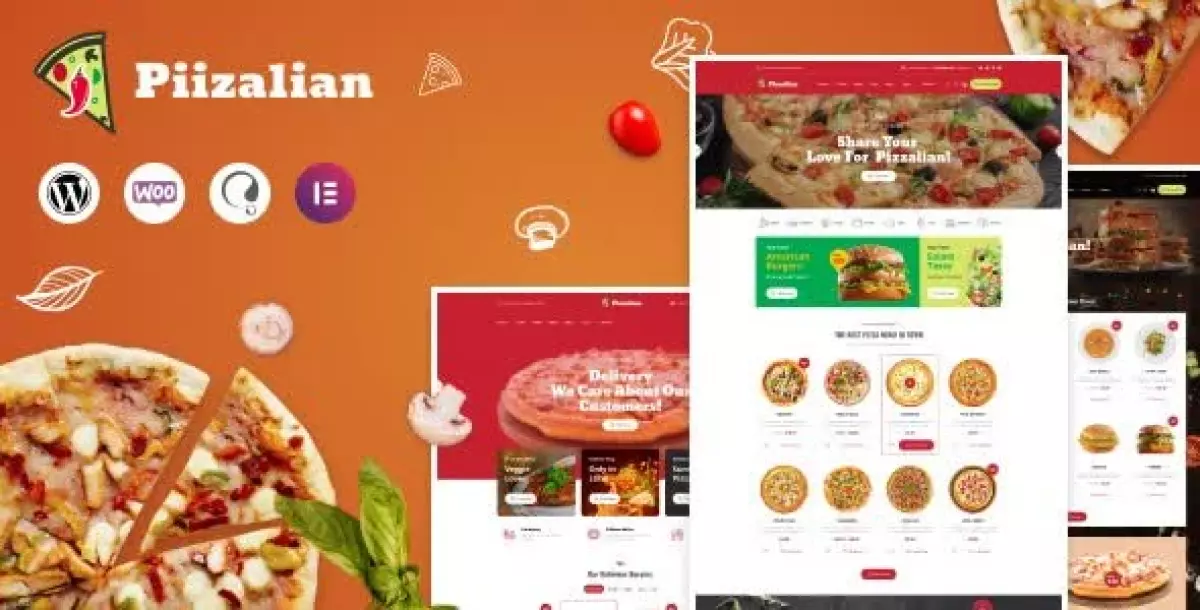 [WISH] Piizalian - Fast Food Restaurant WordPress