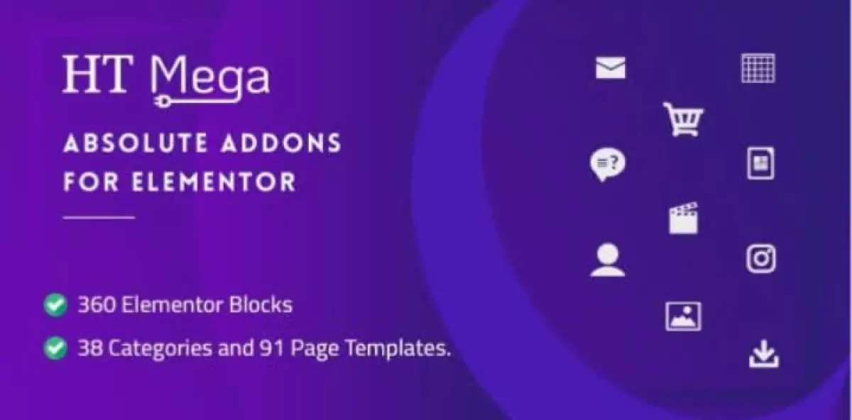 HT Mega Pro – Absolute Addons for Elementor Page Builder | Add-ons 1.7.6