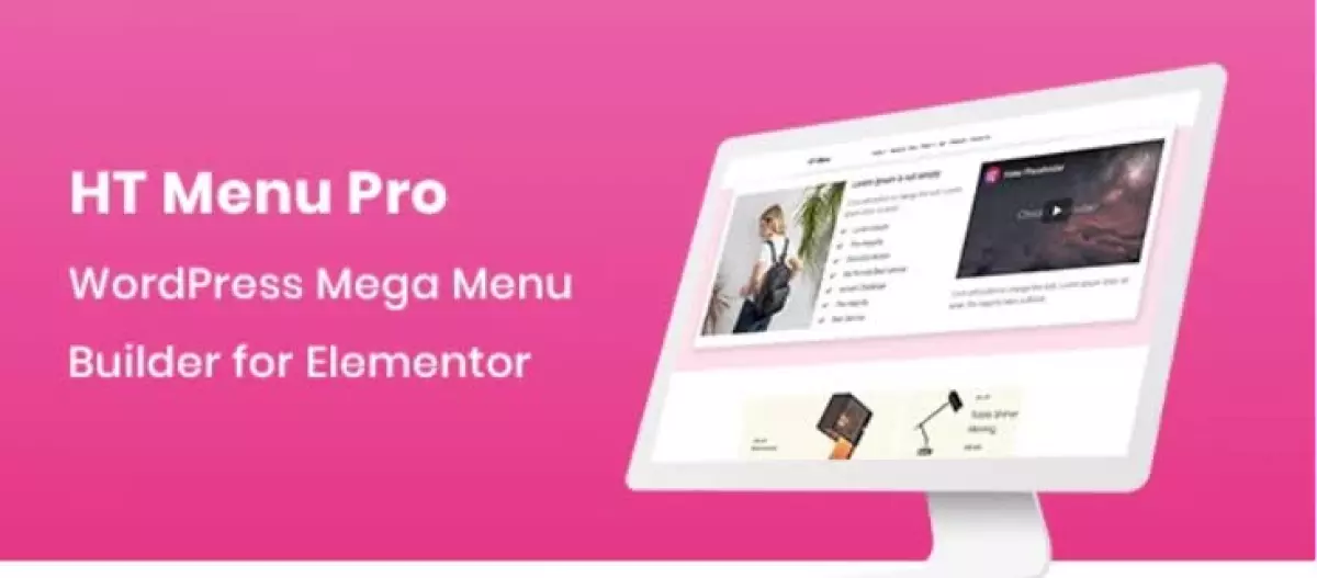 HT Menu Pro – WordPress Mega Menu Builder for Elementor 1.0.7 