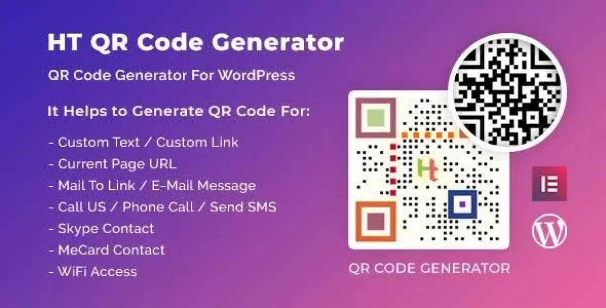 HT QR Code Generator for WordPress 2.3.7