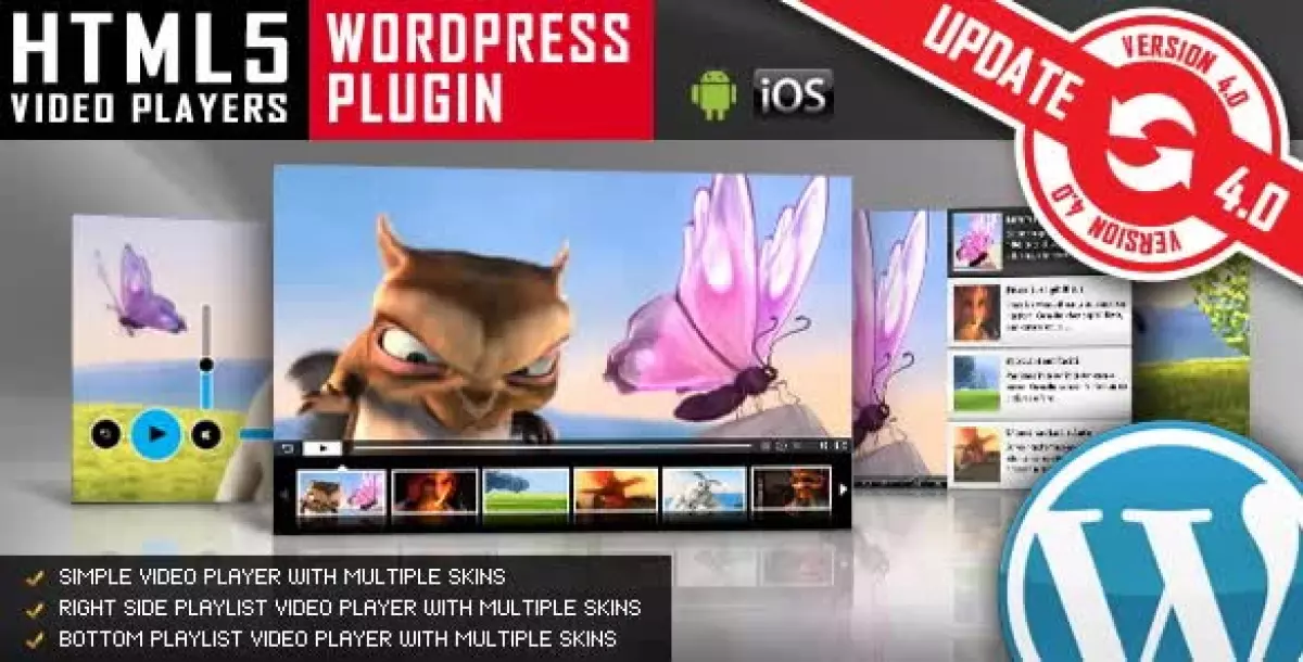 HTML5 Video Player WordPress Plugin 5.3.5