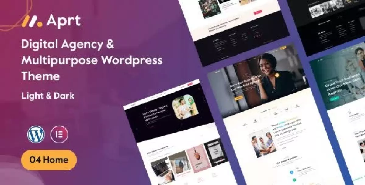 [WISH] Aprt | Digital Agency &amp; Multi Purpose WordPress