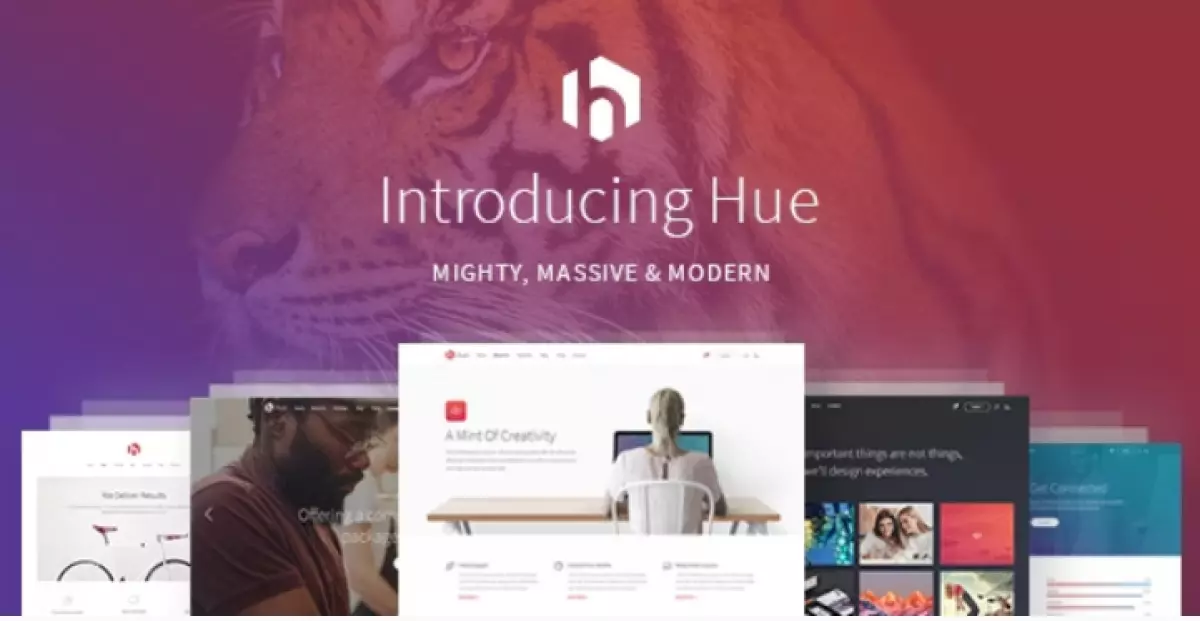 Hue - Startup Landing Page Theme