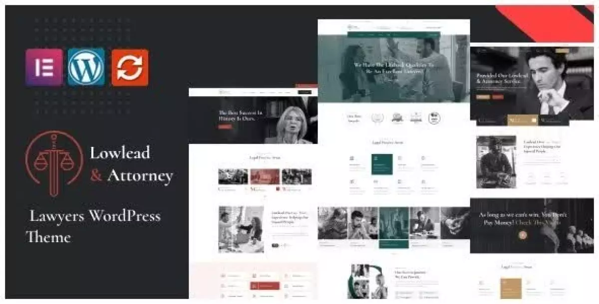 Lowlead Attorney & Lawyers WordPress Theme