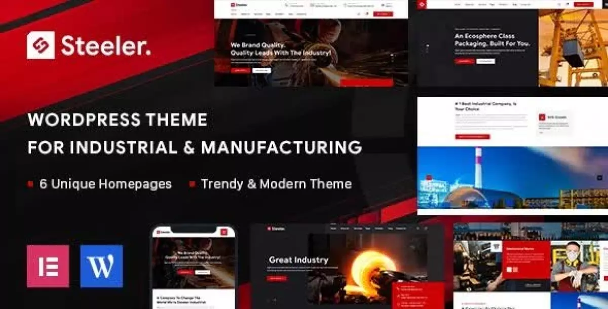 [WISH] Steeler - Industrial &amp; Manufacturing WordPress