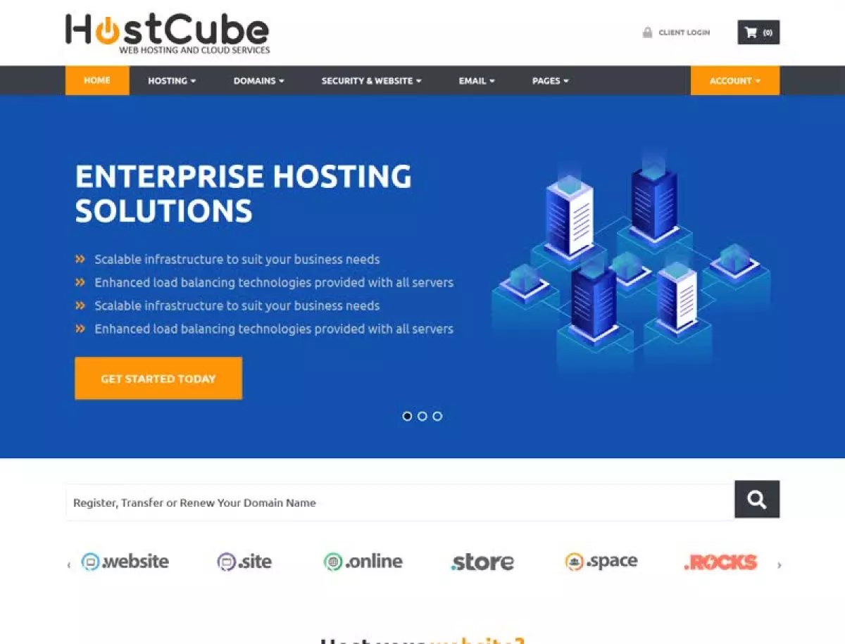 [WISH] HostCube WordPress WHMCS