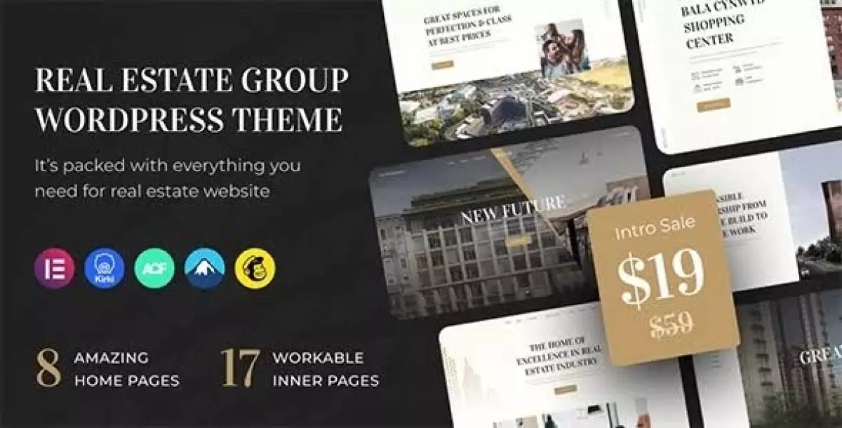 Reland - Real Estate Group WordPress Theme + RTL