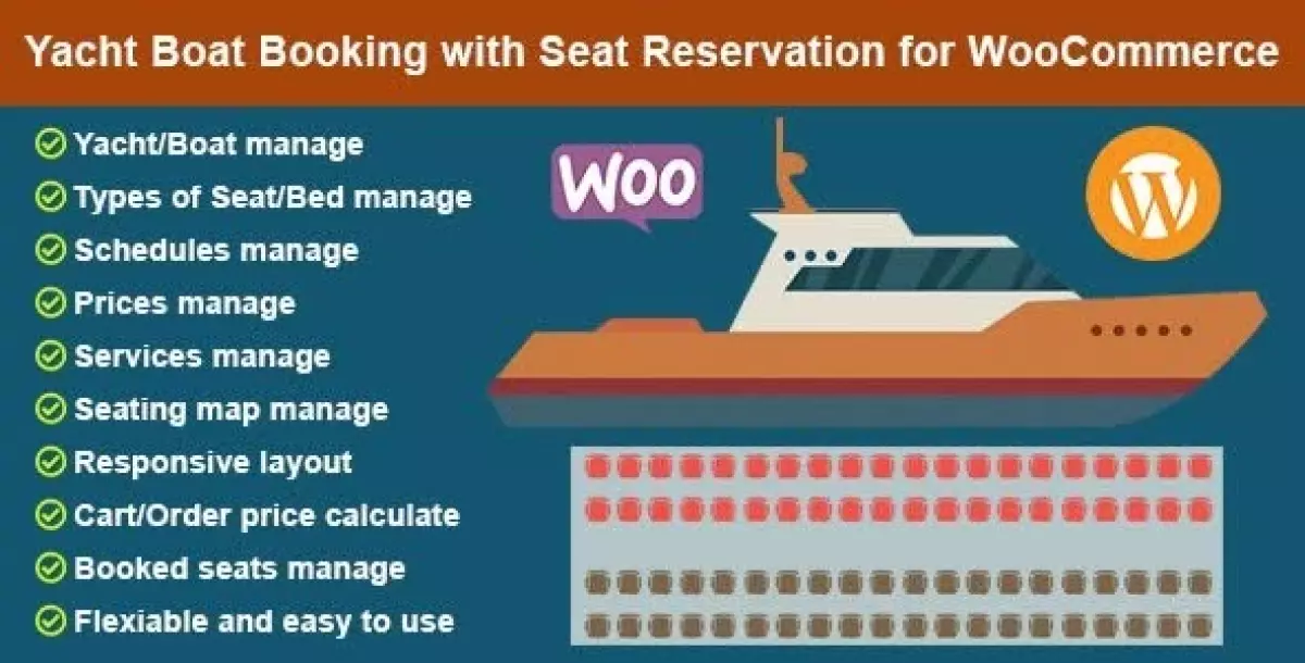 [WISH] Yacht Boat Booking with Seat Reservation for