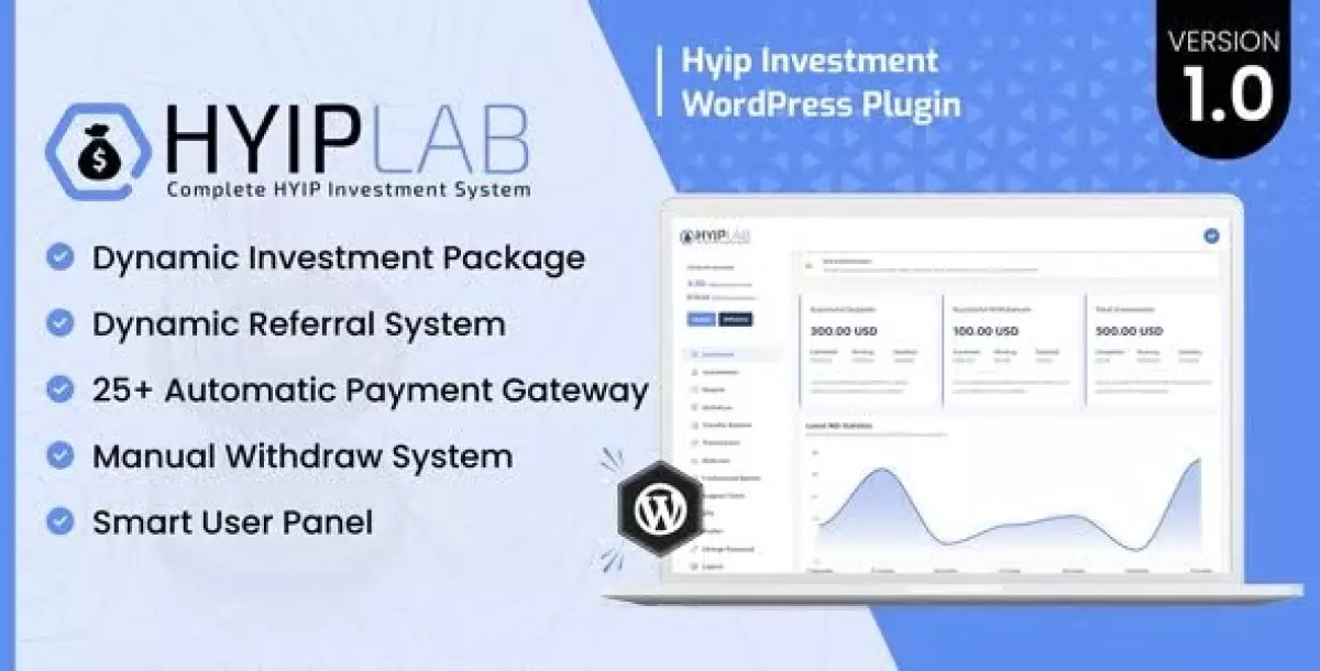 HYIPLab - HYIP Investment WordPress Plugin 1.0